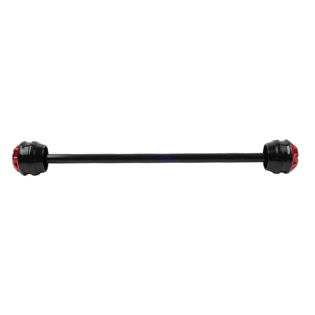 Rear Wheel Slider Axle Crash Protector Cap for Yamaha TMAX530 (2012–2021) Red
