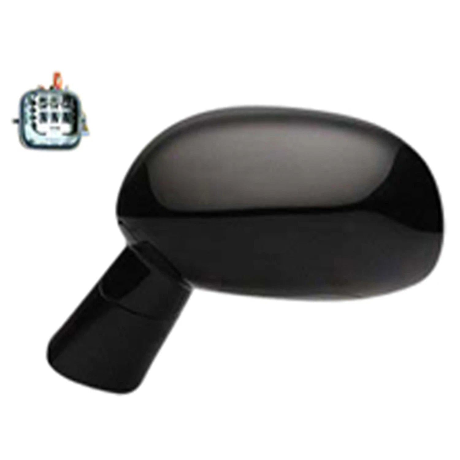 Replacement Power Door Mirror Driver Side Heated Glass for Toyota Corolla (2014–2019)