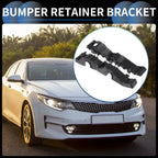 2X Front Bumper Retainer Bracket No. 86514D4000 for Kia Optima (2016–2020)