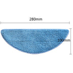 Set of 4 Microfiber Mop Cloths for Tesvor S5 Max (2019–2023)