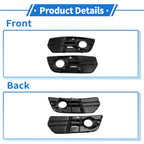 Set of 2 Fog Light Grills AU1038108 for Audi Q5 (2009–2012)