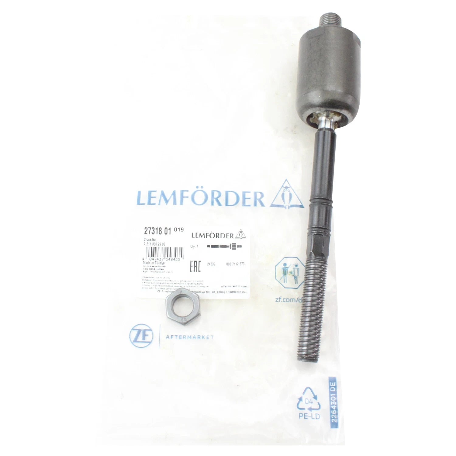 Inner Steering Tie Rod End for Mercedes W211 S211 E500 (2003–2009) 2731801