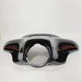 OEM Front Batwing Fairing for Harley-Davidson (2014–2023) Vivid Black w/ Pin Stripe