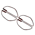 4x Fire Red Interior Handle Cover Trim for Benz C GLC W205 X253 (2015-2021)