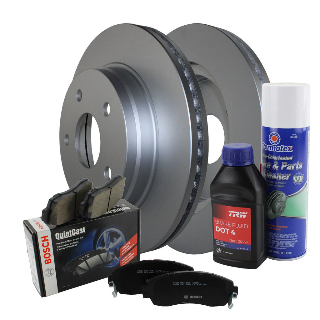 Front Brake Kit with 336mm Disc Rotors & Bosch Pads for Dodge Ram 1500