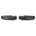 CNC Aluminum Black Rear Passenger Foot Pegs for BMW S1000RR (2009-2023)