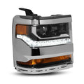 OE Style LED DRL Projector Headlight Right Side for Silverado/Sierra (2016–2019)