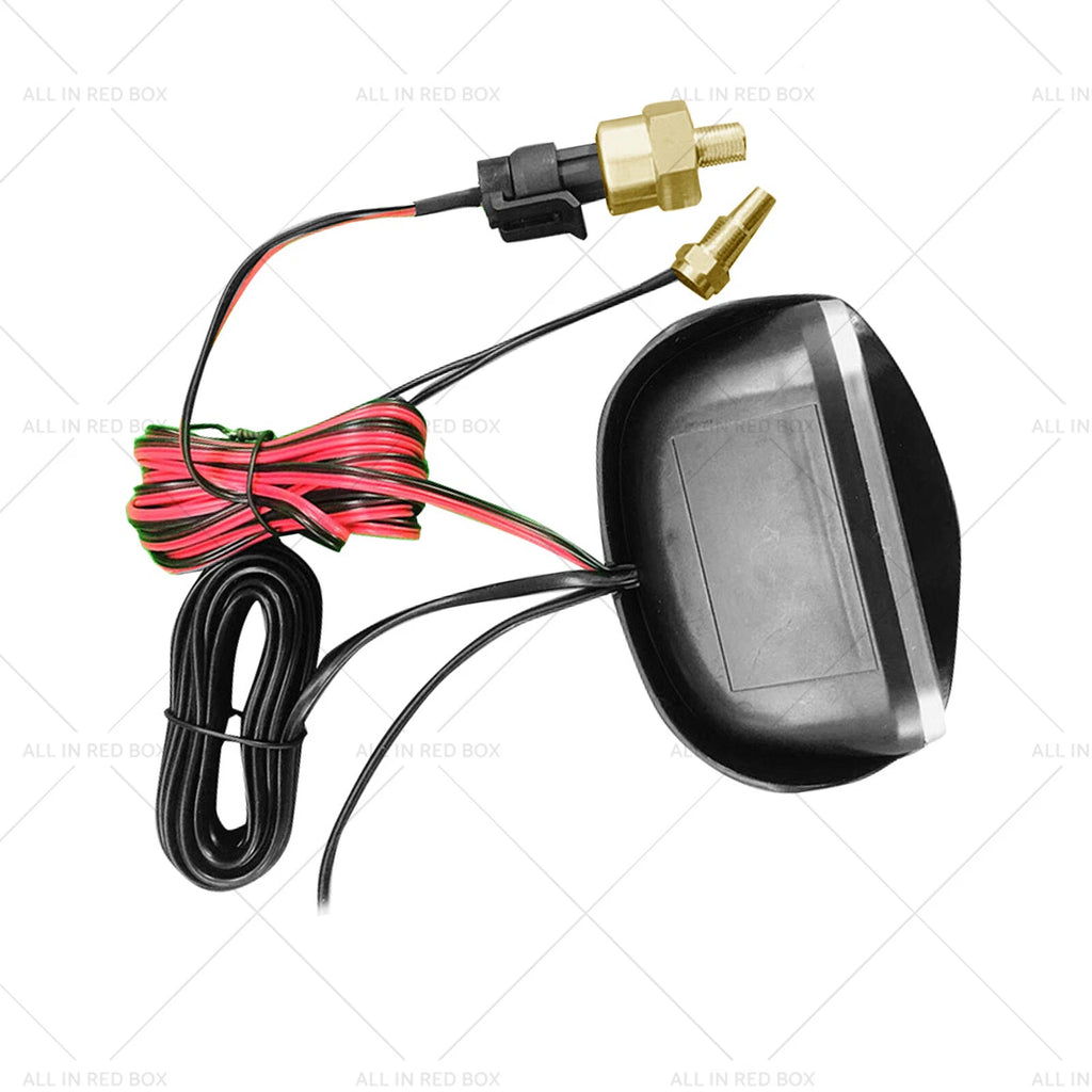 2-in-1 Digital Water Temp Oil Pressure Voltmeter for Truck Car (10mm 1/8)