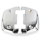 Pair Chrome Footboard Covers for Harley Touring Road Glide