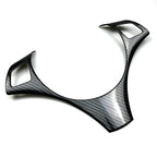 Carbon Style Steering Wheel Trim Cover for BMW E90/91 3-Series (2005–2012)