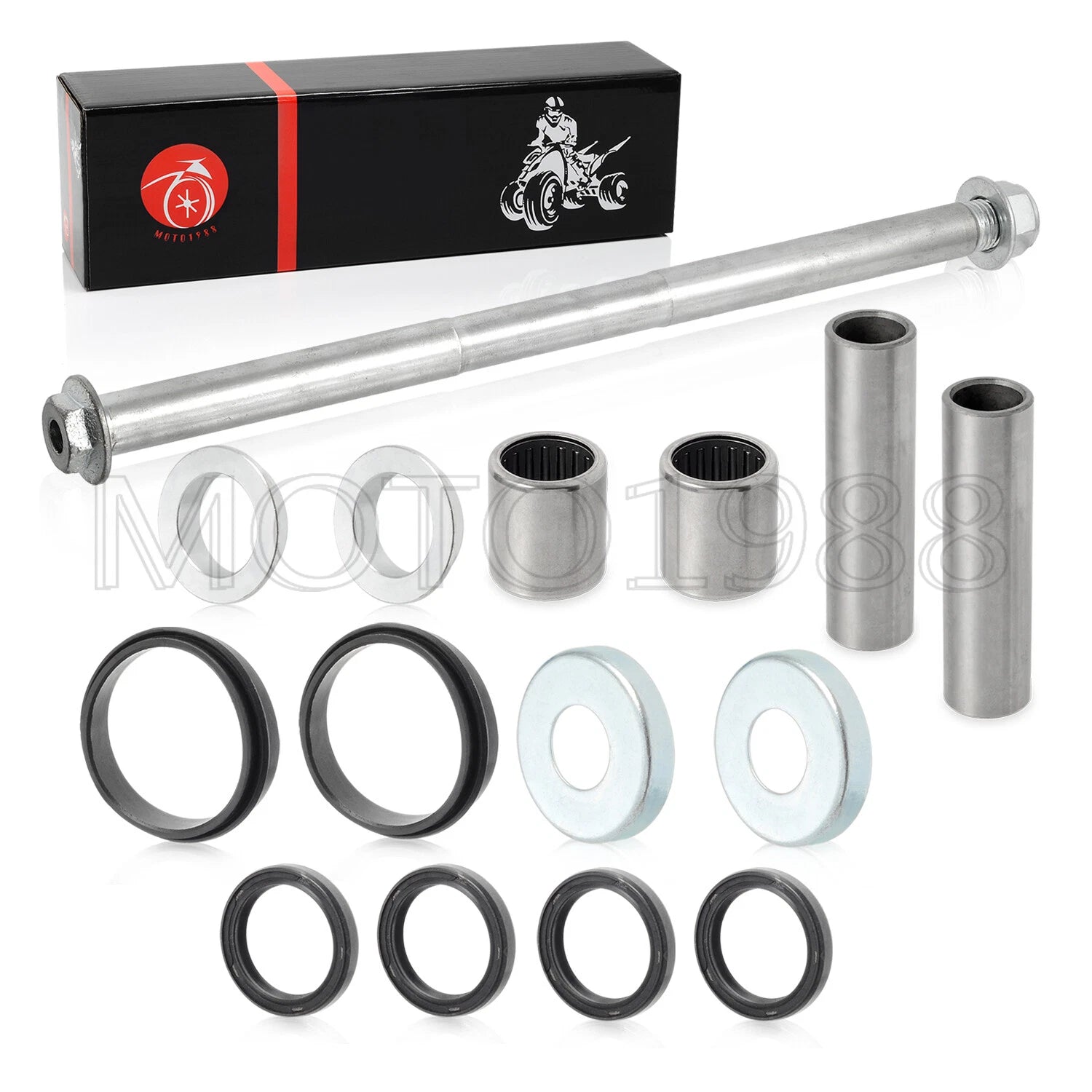 Swing Arm Bearings Seals Collar & Pivot Kit for Honda TRX450R TRX450ER (2004–2014)