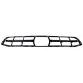 Replacement Black Textured ABS Plastic Front Center Bumper Cover Grille