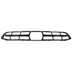 Replacement Black Textured ABS Plastic Front Center Bumper Cover Grille