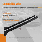 Black Side Skirt Extension Body Kit for Honda Accord (2008–2012)