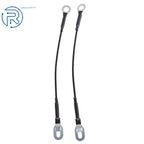 Set of 2 Tailgate Cables for Chevy GMC C/K 1500 2500 3500 (1999-2007)