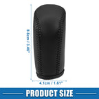 Gear Shift Head Knob Cover for Honda Civic (2022) Faux Leather Black