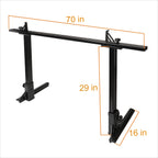 Adjustable Pickup Bed Mount Carrier Rack for Kayak/Canoe/Snowboard/Surfboard