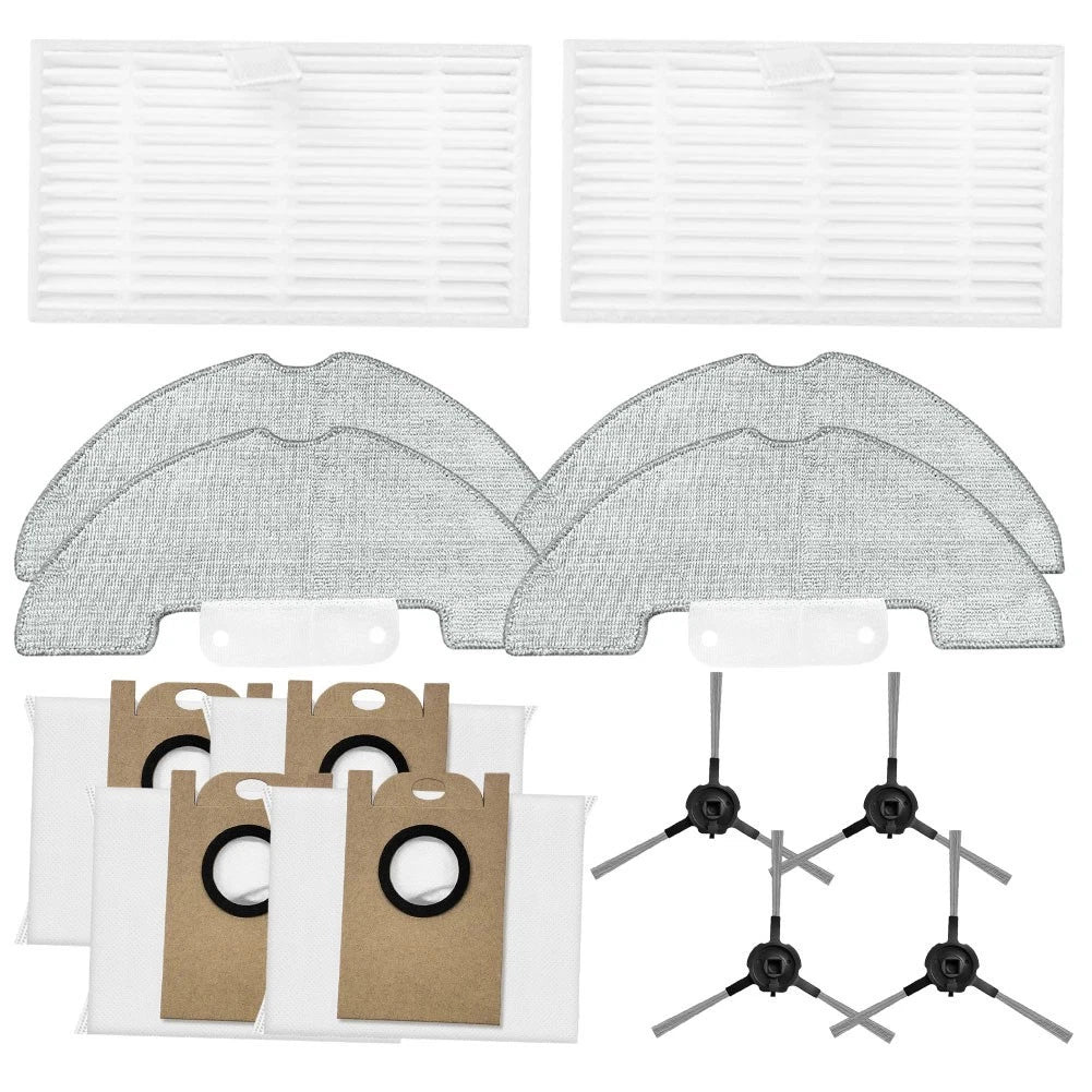 Replacement Filter Mop Cloth Bag for Airzeen Q10 Pro Vacuum Cleaner
