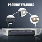 Chrome Steel Front Bumper Face Bar for Toyota Tundra (2007–2013)