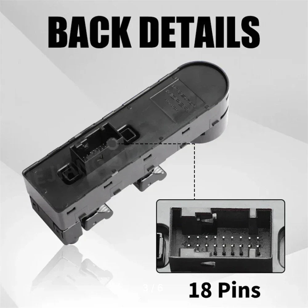 Power Window Switch for Jeep Renegade Liberty (2016-2023)