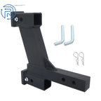 Dual Sleeve Hitch Adapter for Trucks (2" & 10" Rise Drop)