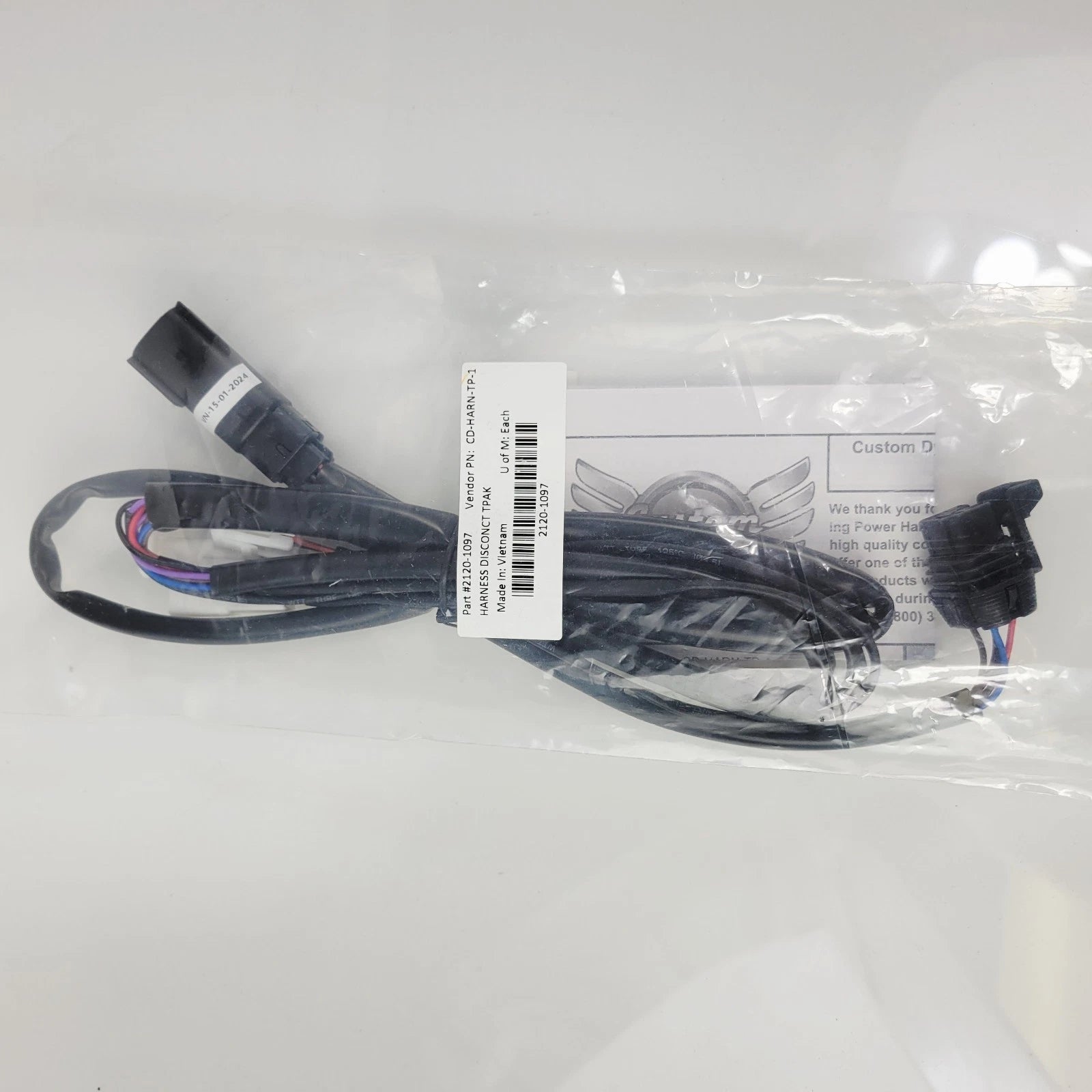 Custom Dynamic Tour-Pak Lighting Power Harness for Harley (2012–2020) 2120-1097