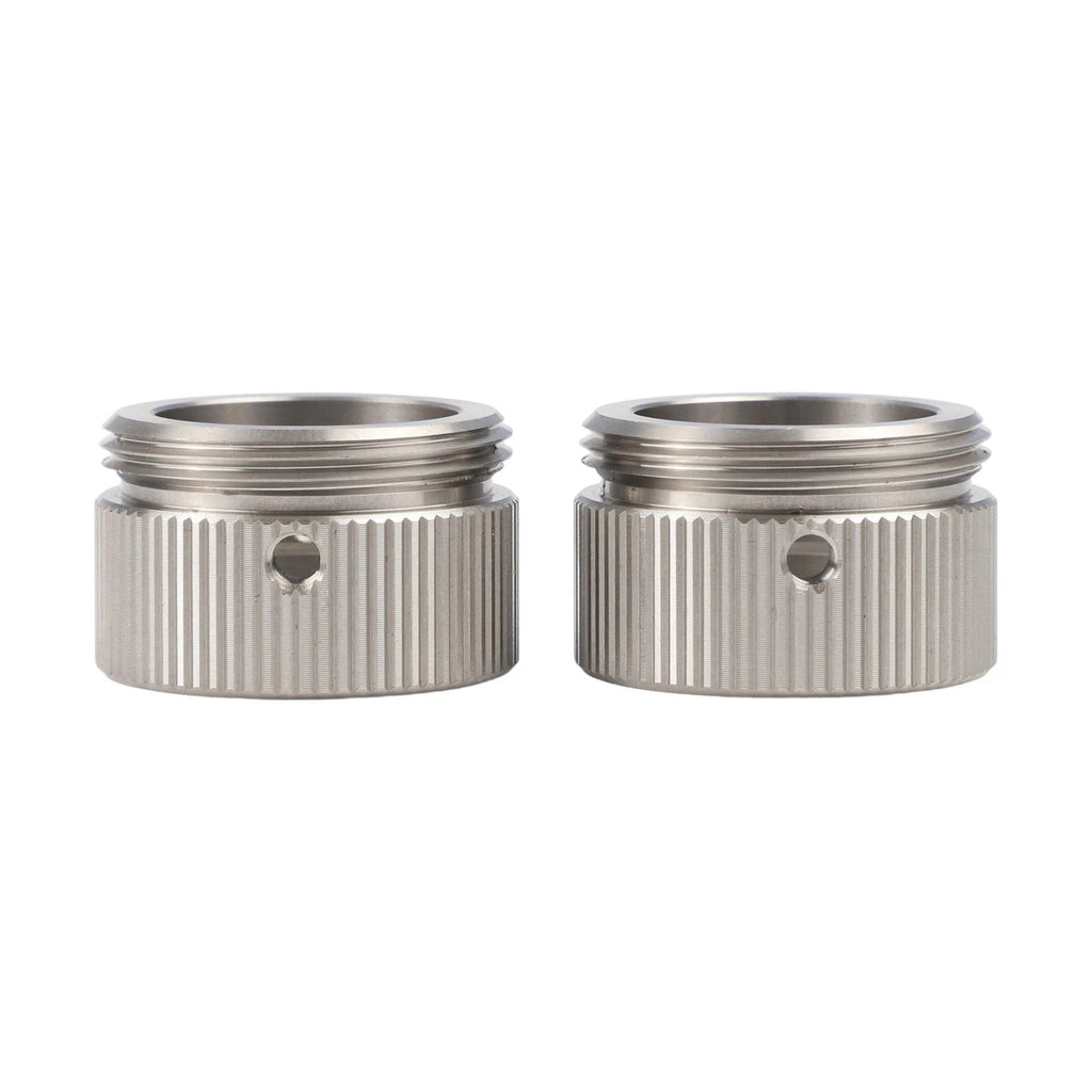 Set of 2 M30 x 1.5 Stainless Steel Radiator Valve Adapters for RA RAV