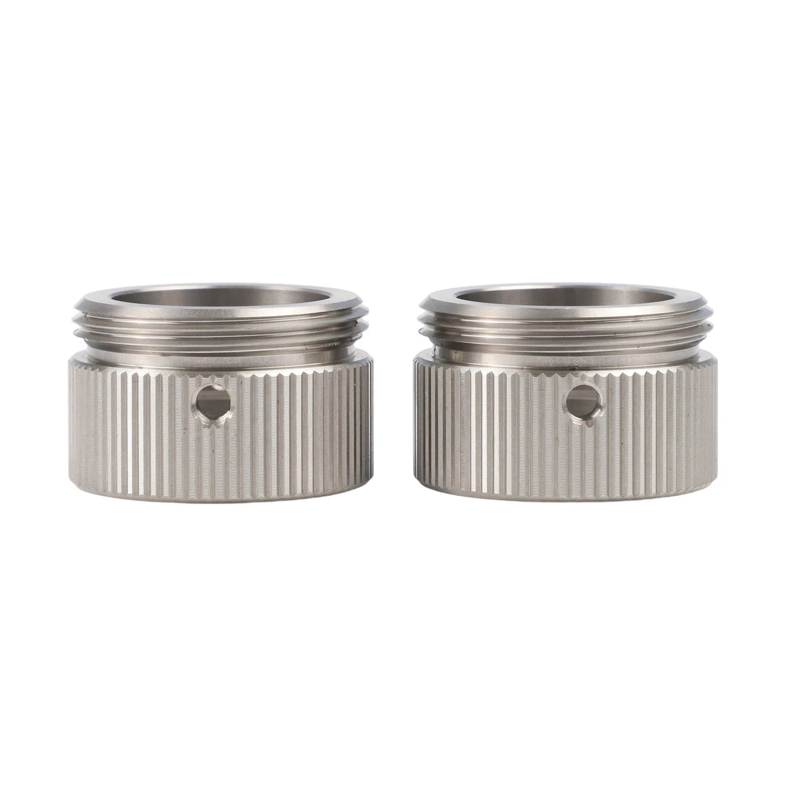 Set of 2 M30 x 1.5 Stainless Steel Radiator Valve Adapters for RA RAV