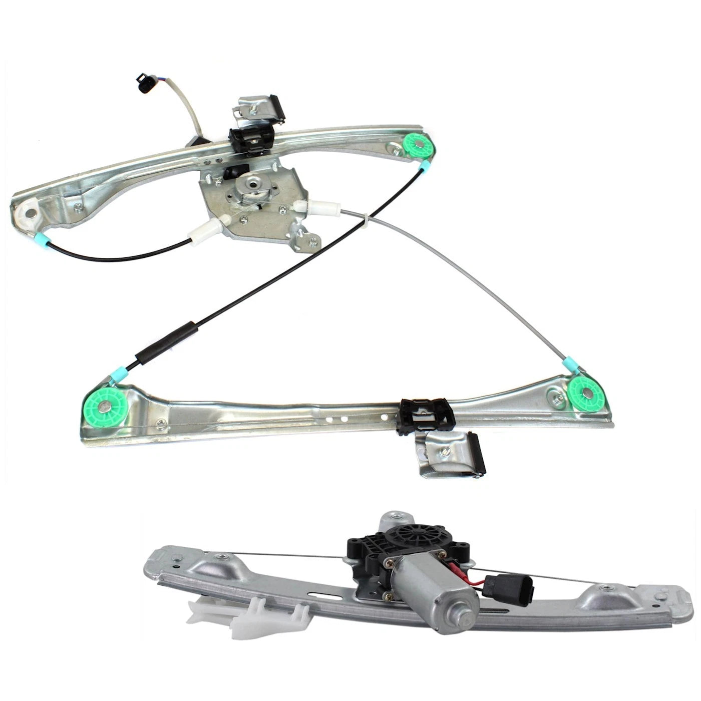 Set of 2 Window Regulators for Chevy (Front & Rear, Left Side)