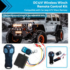 Wireless Winch Remote Control for Car Jeep ATV (12V)
