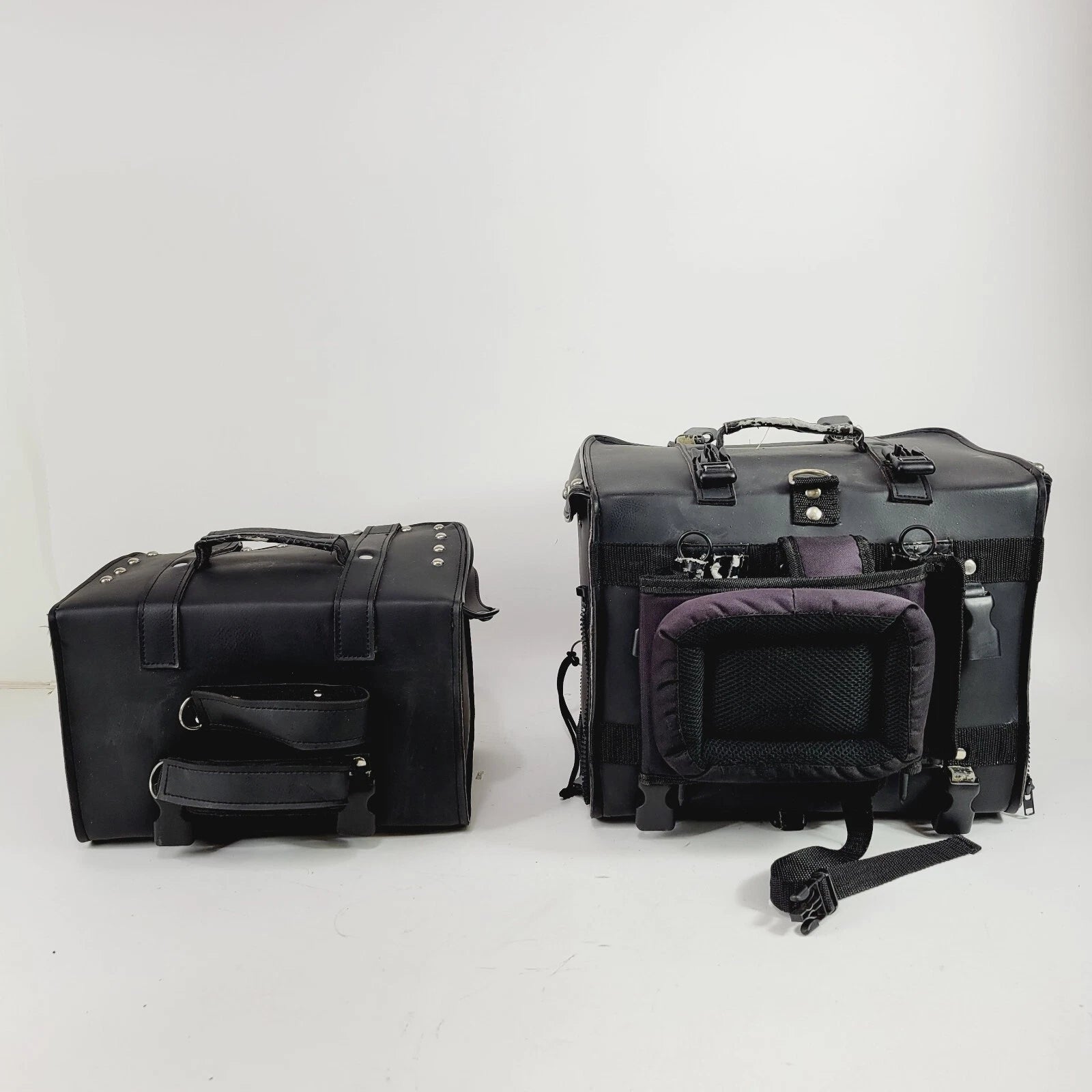 Sissy Bar Bag Set for Harley Motorcycle (Universal Fit)