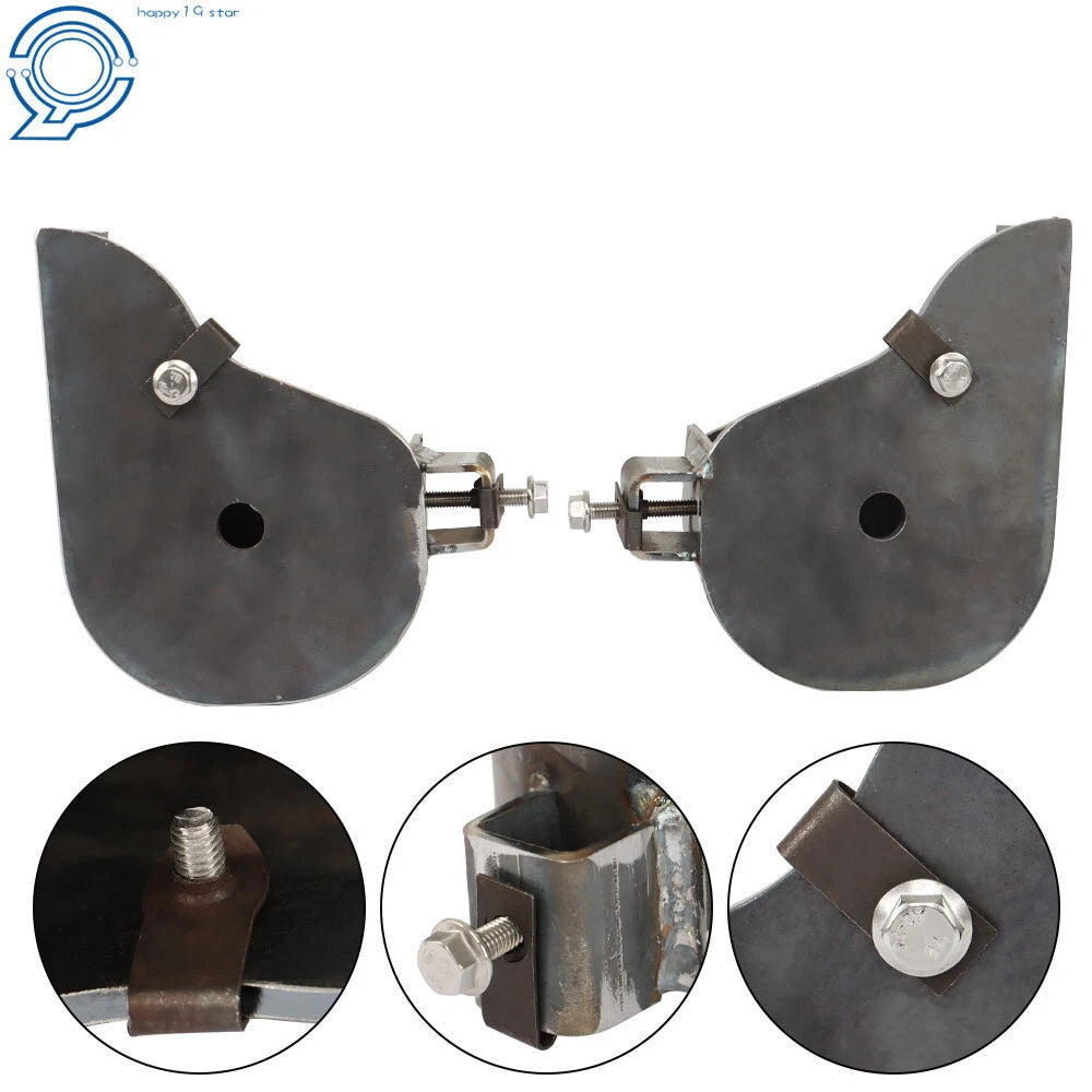 Set of 2 Upper Trailing Arm Mounts for Chevy Trailblazer GMC Envoy
