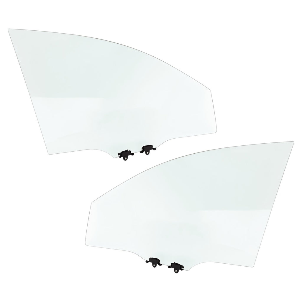 Set of 2 Front Door Glasses for Acura RLX