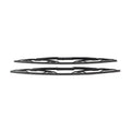 Set of 2 Windshield Wiper Blades for Audi S4 (22")