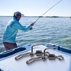 Set of 20 Stainless Steel Swivels 18mm for Sea Fishing Rigs