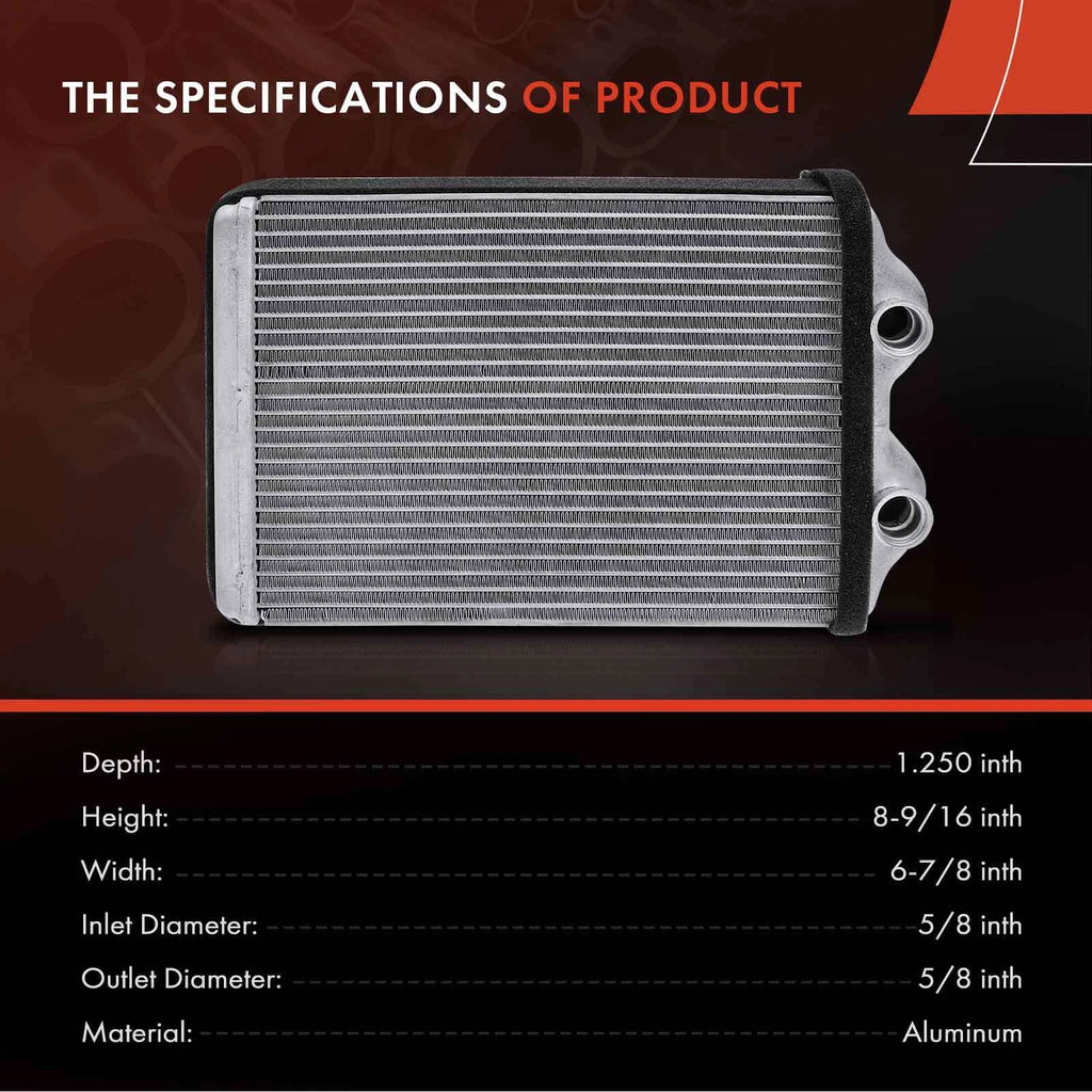 HVAC Heater Core for Toyota Sequoia and Tundra (2001–2007) (2003–2006)