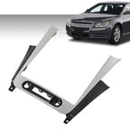 Dash Radio Bezel Trim for Chevy Malibu (2008–2012) Black Silver