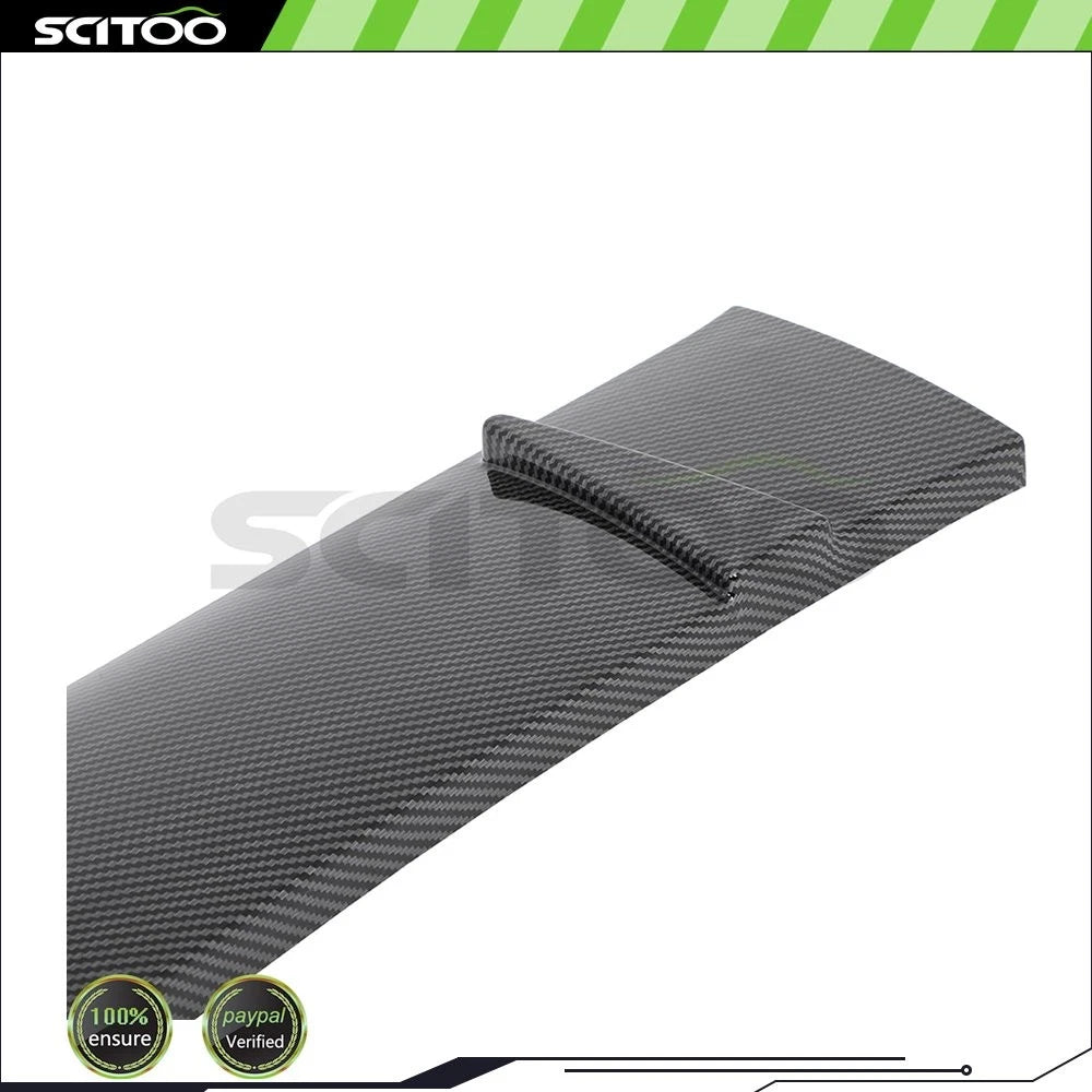 Carbon Fiber Print Front Bumper Lip for Subaru WRX STI (2015–2020)