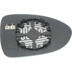 Heated Driver Left Side Mirror Glass for Kia Rio (2012–2017)