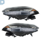 Set of 2 Halogen Headlights for Chevrolet Trax (2017-2020) Chrome