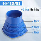 90-Degree Adapter for RV Sewer Hose (10ft)
