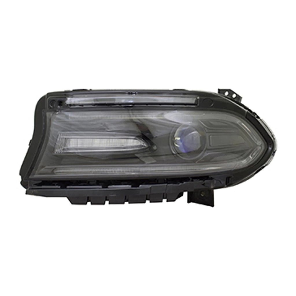Driver Side Halogen Headlight Assembly w/LED Daytime Running Lamp w/o Logo
