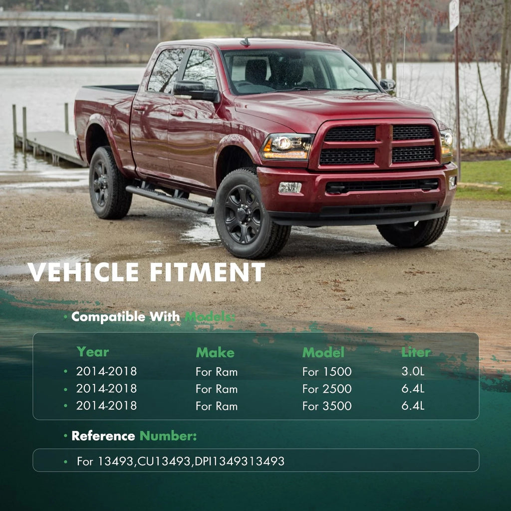 Aluminum Radiator for Ram 1500 2500 3500 (2014–2019)