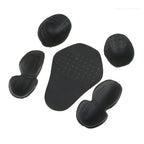 Protectors / 5Pcs / Black Elbow & Shoulder Protectors for Motorcycle