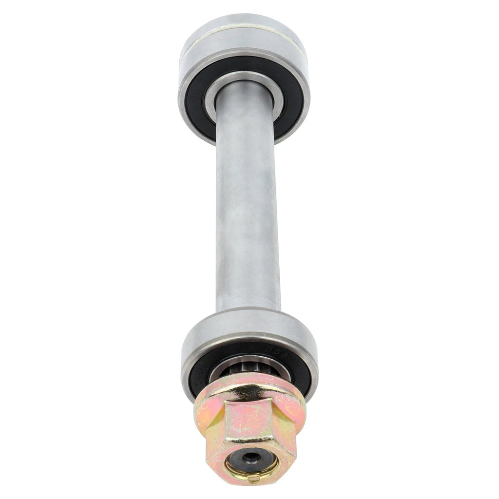 Mandrel Shaft with Bearings and Nut for Automotive Applications