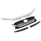 Front Bumper Grille for Honda Pilot (2019-2022) with Chrome Trim