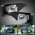 Clear Fog Light Lamps for Ford F250 F350 F450 Super Duty Excursion (2005–2007)