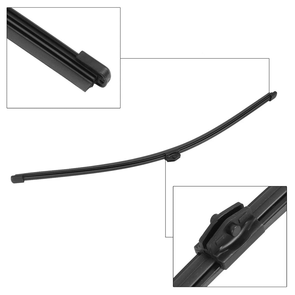 Set of 2 Rear Windshield Wiper Blade Arms 405mm for Audi A4 Allroad (2009–2019)