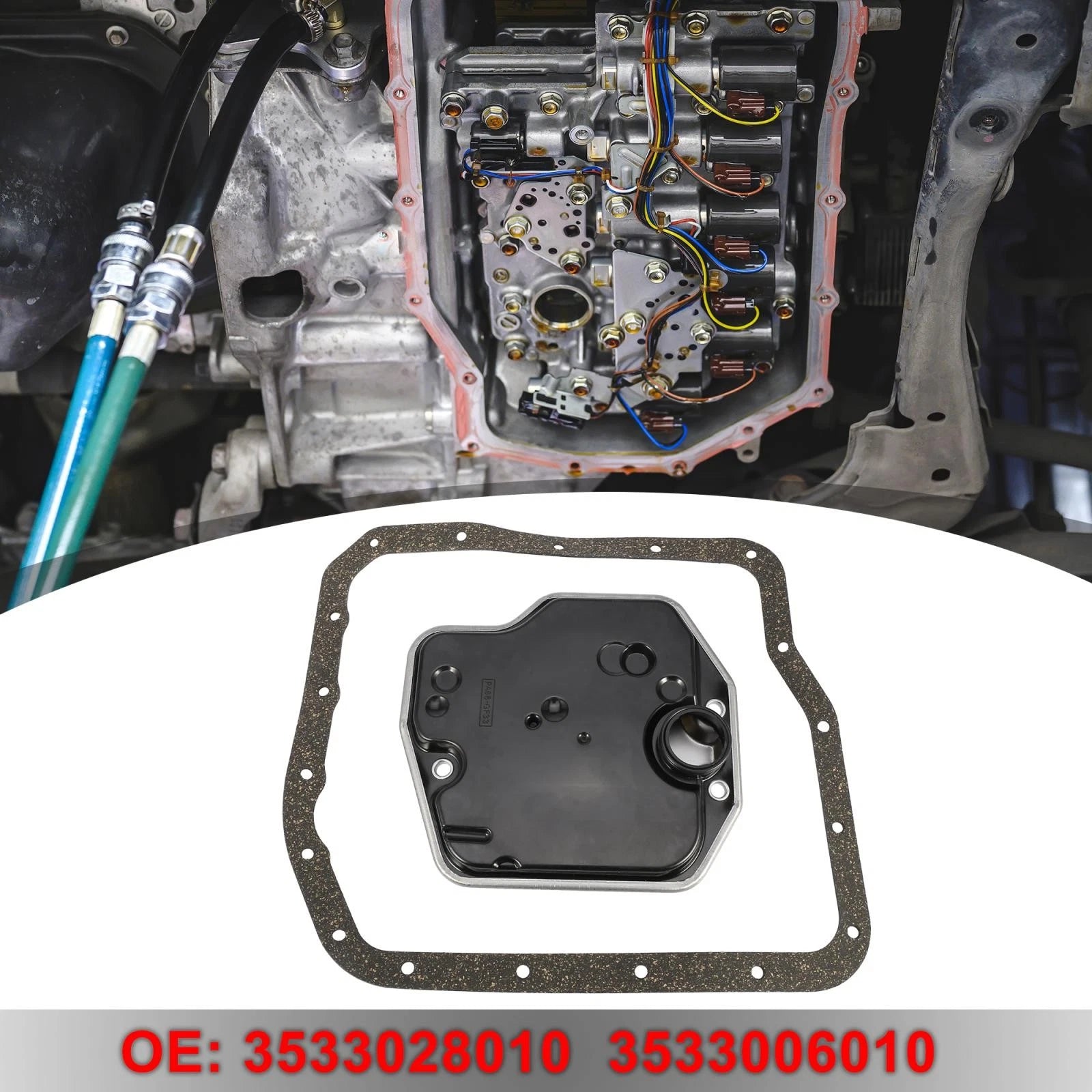 Automatic Transmission Filter Oil Pan Gasket Kit for Toyota Camry  3533028010