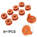 8+1PCS Trimmer Spool Line for WG154 WG163 WG180 WG175 WG155 WG151 WG160